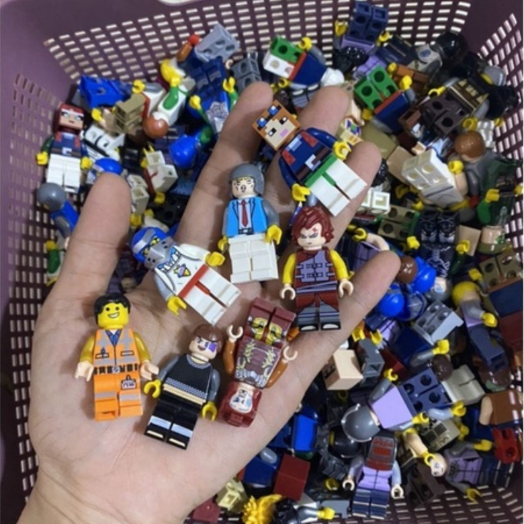 Săn sale 1k  sưu tầm 1000 mô hình nhân vật Iê gô đa dạng các chủng loạ