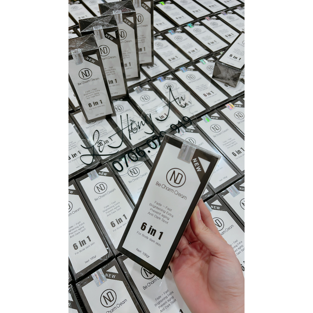 Kem giảm vết thâm mới, kem làm mờ vết thâm BeCharm, kem giảm thâm vòng 3, kem giảm thâm mông mới