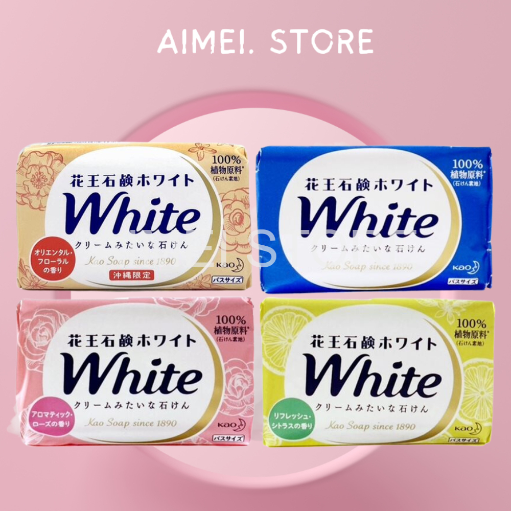 Xà Phòng Trắng Kao White Soap 130g