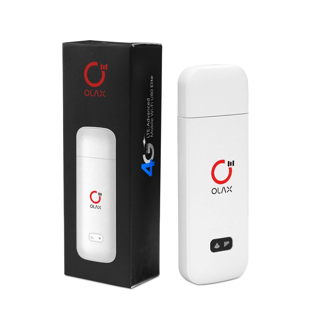 USB Phát Wifi 4G Olax U90 gắn sim 4G dcom 4G dùng cho ô tô xe hơi dưới 16 chỗ dùng được viettel