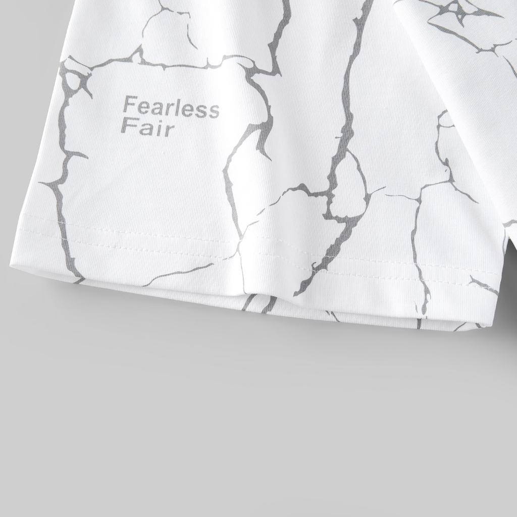 HLA - Áo thun nam ngắn tay họa tiết phối chữ cotton mềm mịn cao cấp Fashionable letter printing icy cotton T-shirt