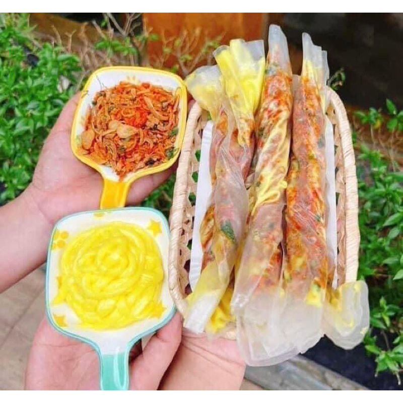 BÁNH TRÁNG PHƠI SƯƠNG MUỐI TÉP HÀNH PHI