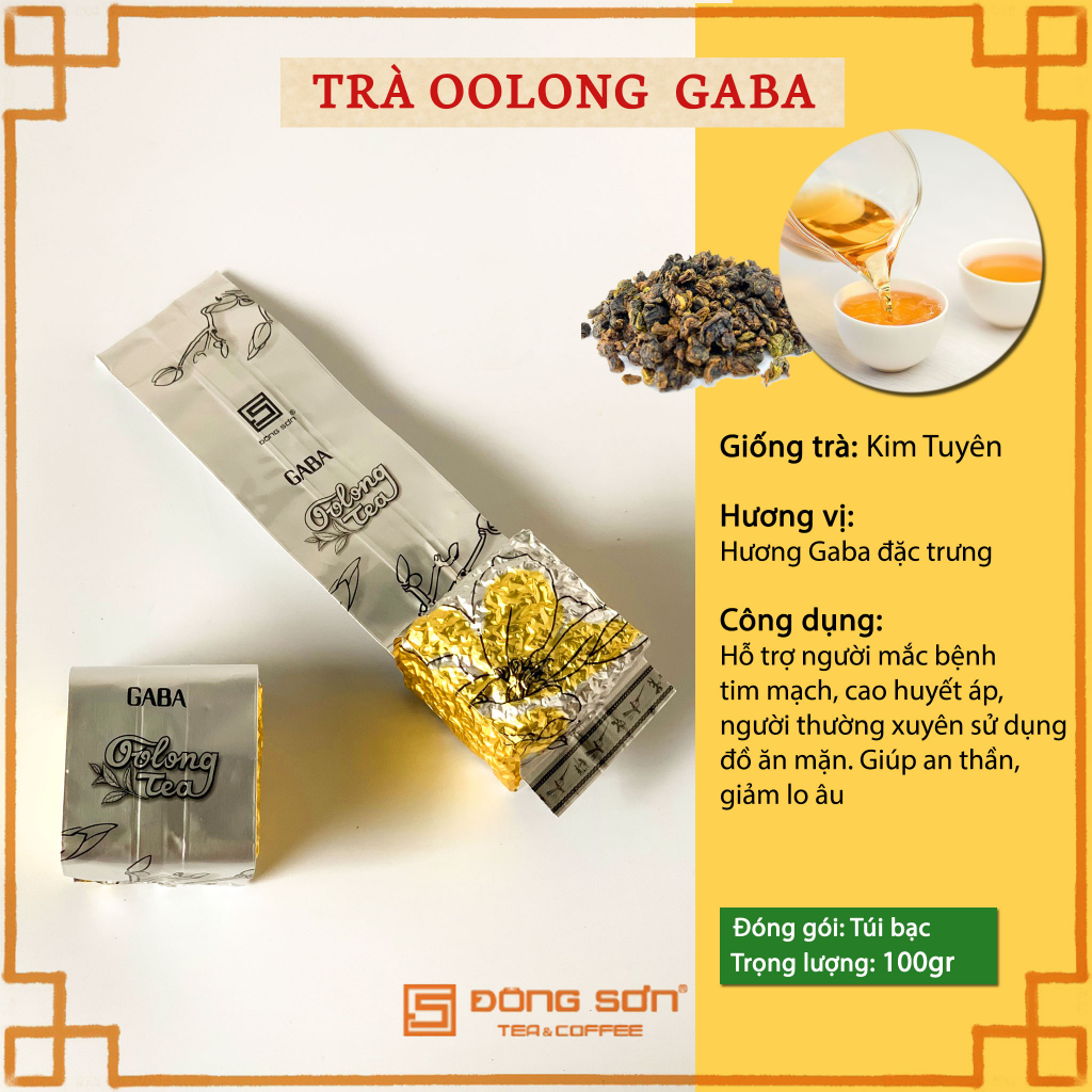 TRÀ Ô LONG  100gr/gói - Đông Sơn