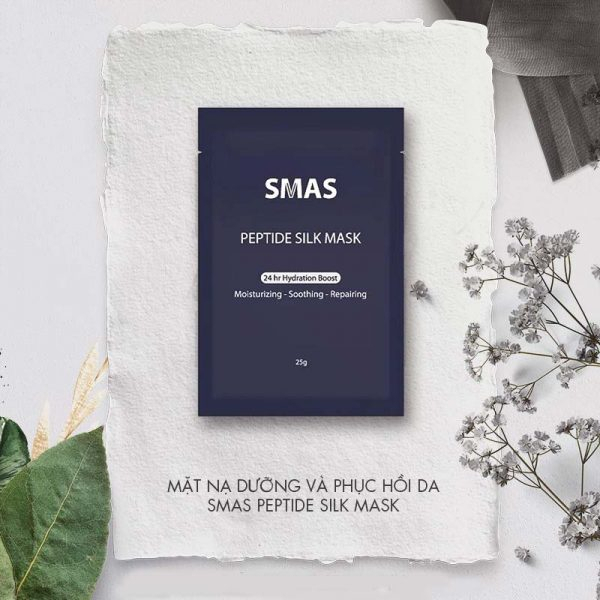 Smas Peptide Silk Mask Mặt Nạ Phục Hồi Cấp Ẩm Cao Cấp