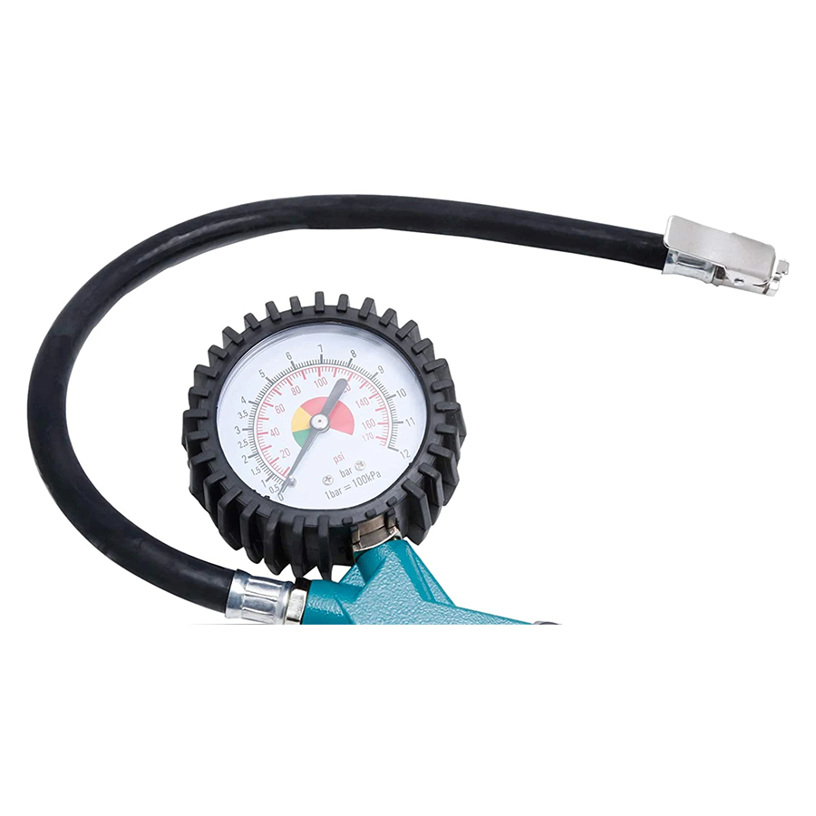 Súng bơm lớp ô tô có đồng hồ đo áp Total-TAT11601, Ingco-ATG0601