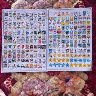 Sticker từ vựng I Learn Smart Start 1-2-3-4-5