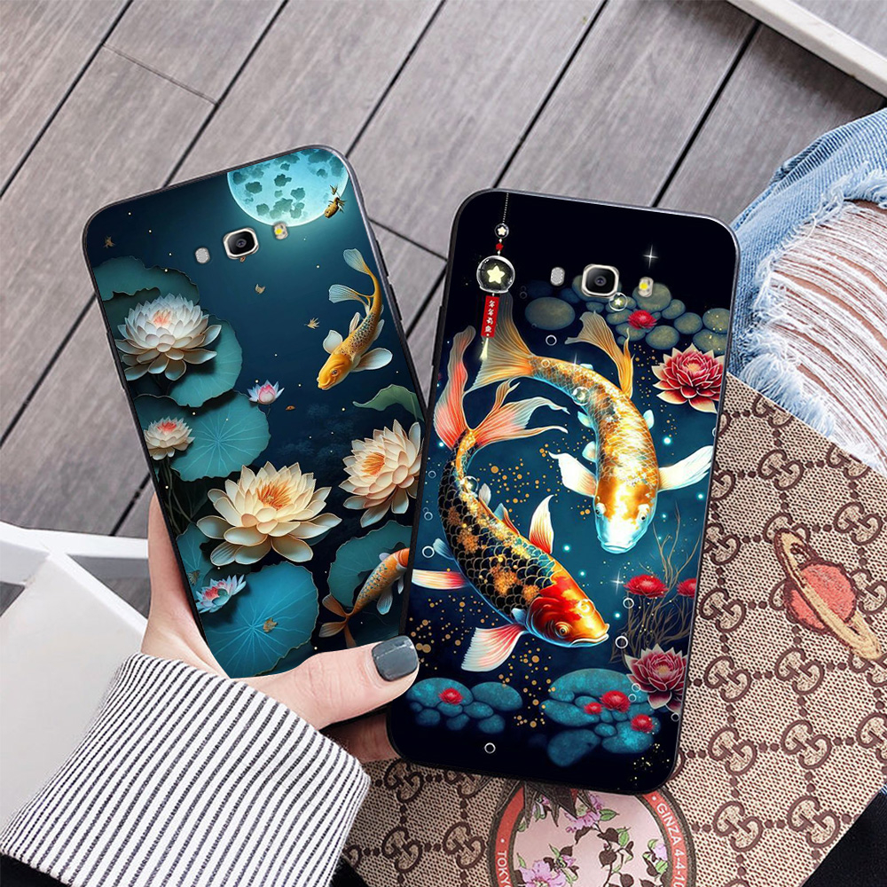 Ốp lưng Samsung j3 pro / ss j5 pro / ss j7 pro in hình cá chép may mắn