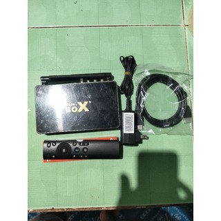 Tube Box, chạy adroid 7, tìm kiếm giong nói, bộ gồm : Box, nguồn, khiển giọng nói, HDMI mới