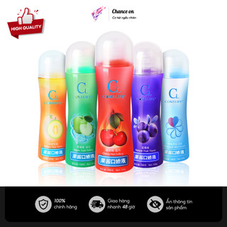 🌈Cokelife Gel bôi trơn Dưa hấu, vị táo, vị anh đào, vị việt quất, siêu trơn gốc nước 100g/chai