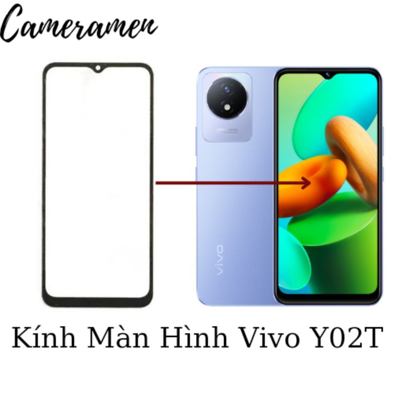 Kính Ép / Kính Màn Hình Vivo Y02T
