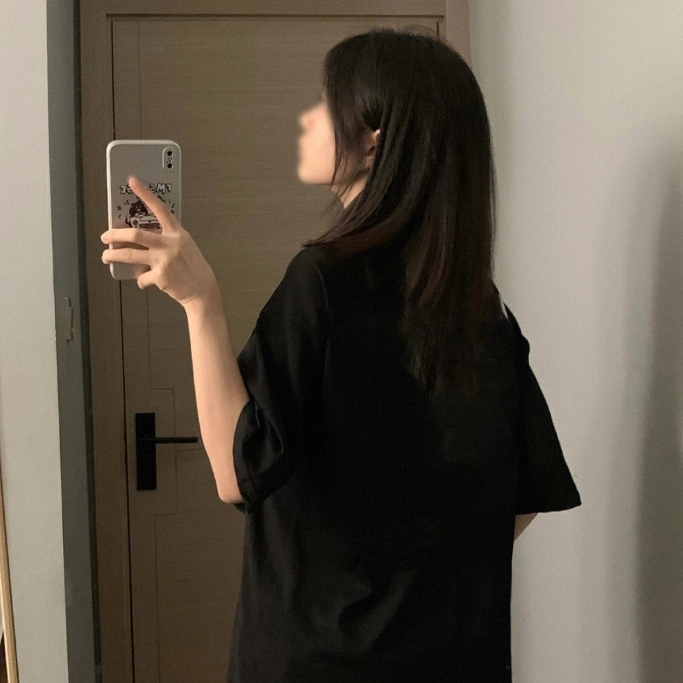 FOCUS local brand vintage Đen áo phông nữ đẹp bigsize unisex basic tay lỡ 100%cotton