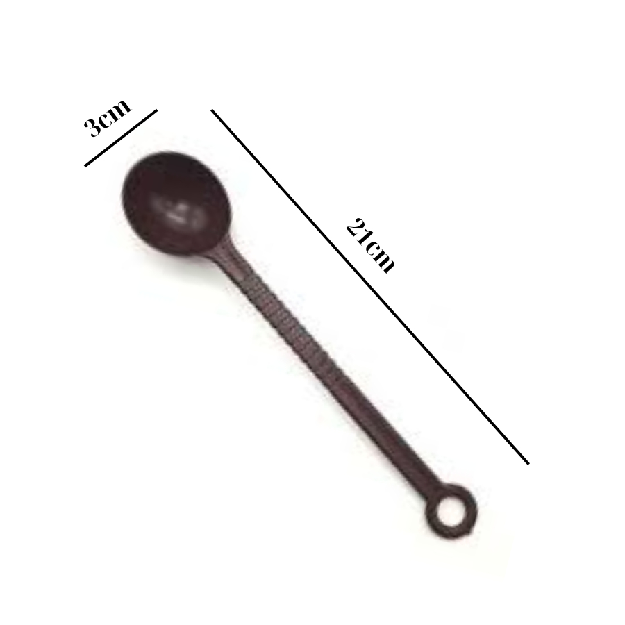 Thìa/Muỗng Đong Định Lượng Bột Sữa - Pha Chế Màu Nâu 10gr