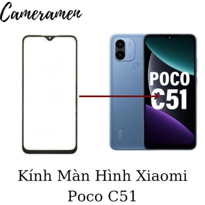 Kính Ép / Kính Màn Hình Xiaomi Poco C51