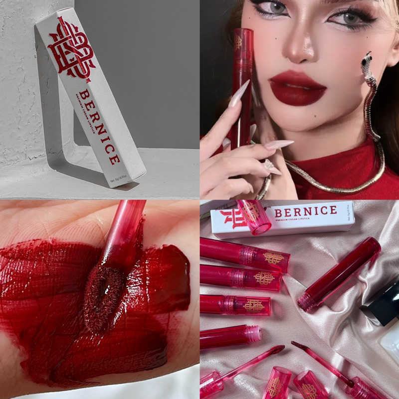 COMBO 5 SON KEM BERNICE GIÁ SỈ - VỎ MỚI / CHẤT SIÊU MỊN MƯỚT ✨