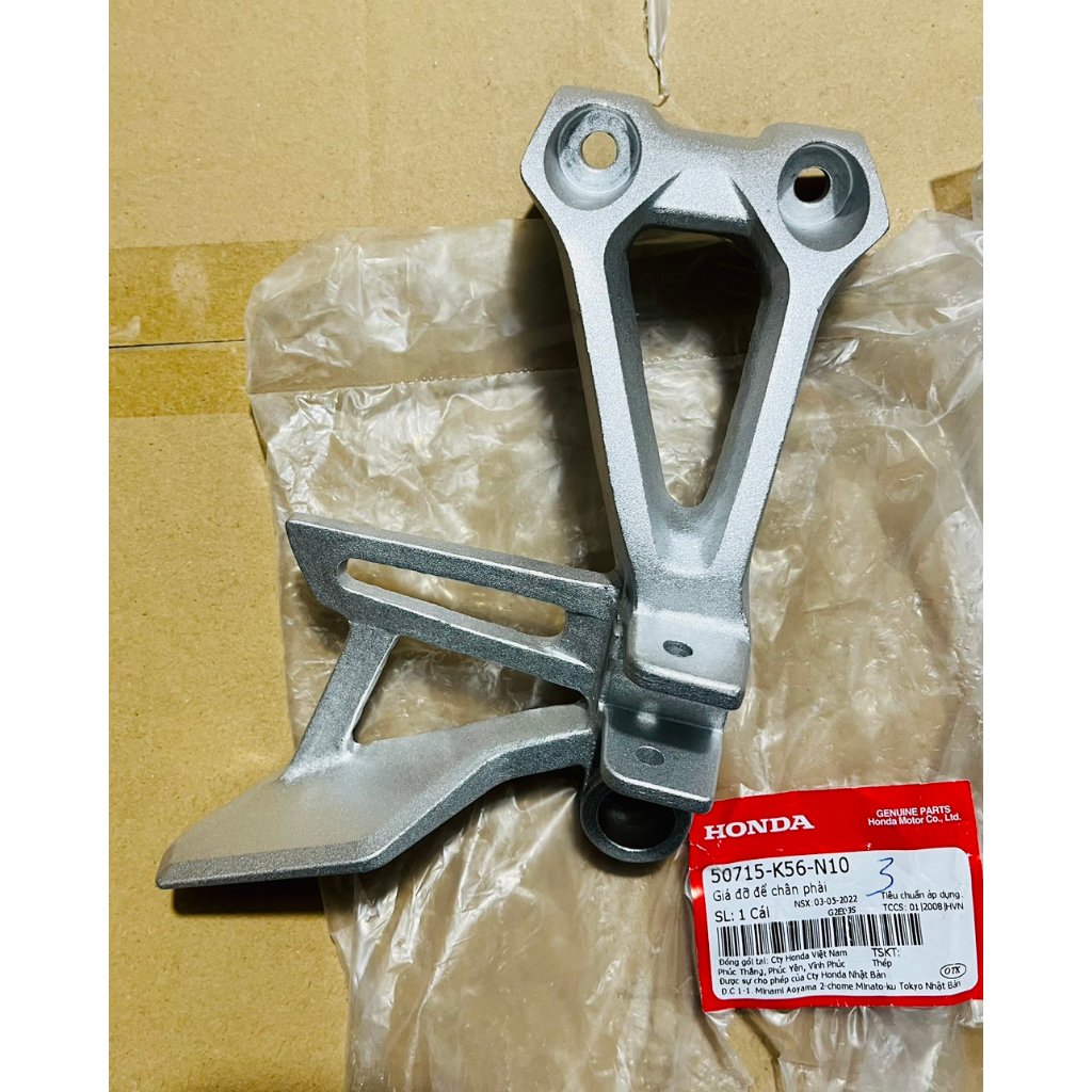Giá Để Chân Sau Honda Winner 150 V1 Chính Hãng