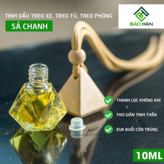 Tinh dầu treo xe ô tô giúp khử mùi xe hơi và chống say xe hiệu quả, treo tủ quần áo, nhà vệ sinh 10ml