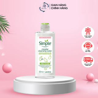 Nước tẩy trang simple dành cho da nhạy cảm 200ml - doris shop