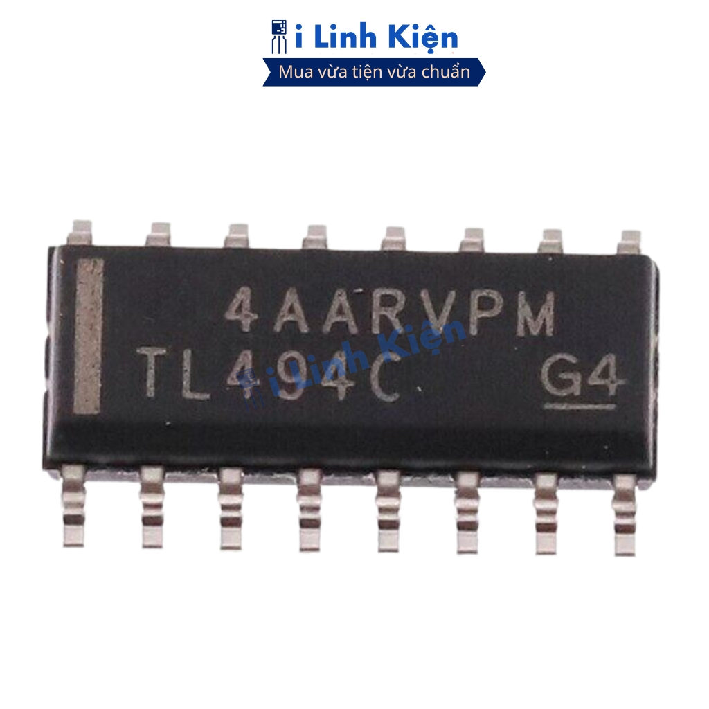Ic chức năng TL494 TL494CDR SOP-16 chính hãng TI ilinhkien