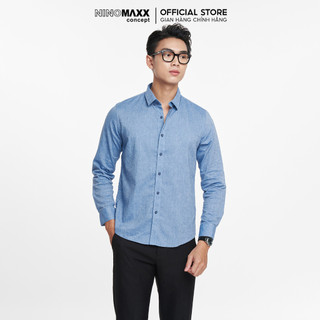 NINOMAXX Áo sơ mi Linen Basic nam tay dài 1912097