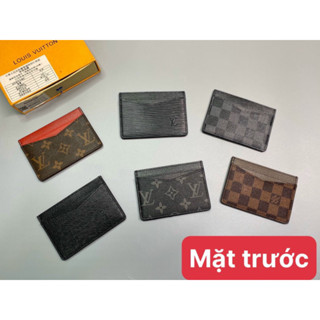 Ví đựng thẻ LV , bóp card da mini LV caro ảnh + video tại shop Monaco Online