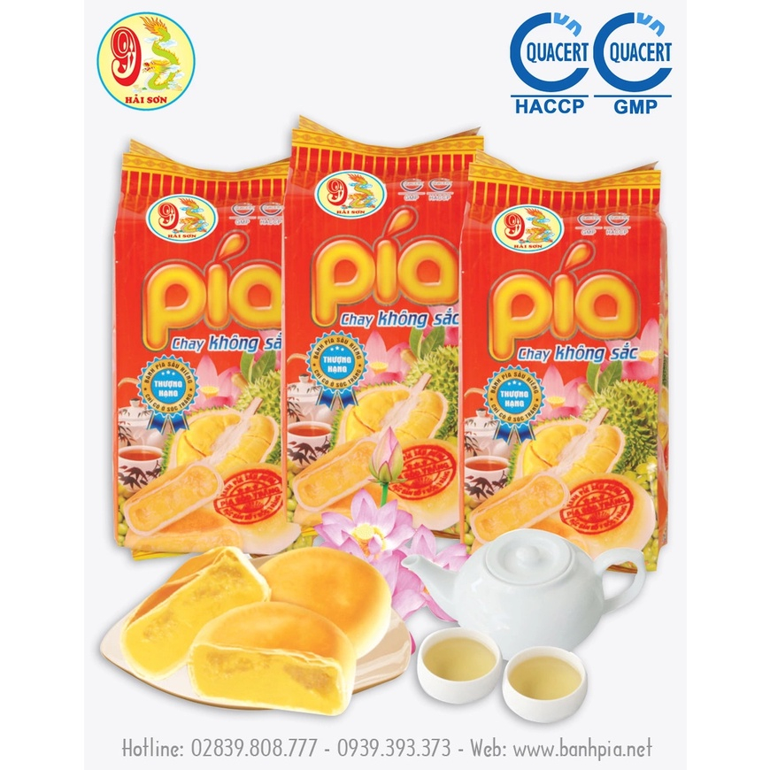 Bánh Pía Chay Không Sắc - Hải Sơn - 400gr