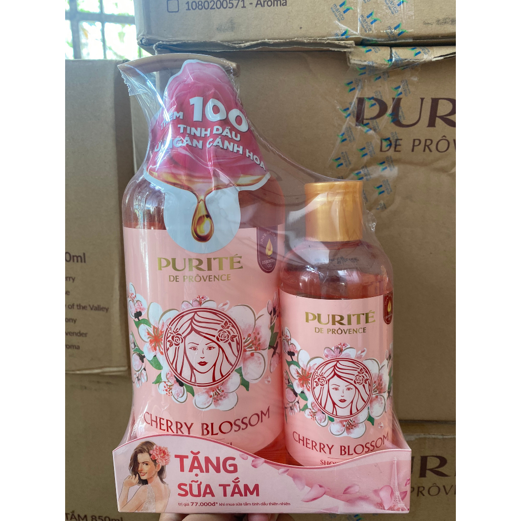 Sữa Tắm Giữ Ẩm PURITE PROVENCE 850ml& 500ml