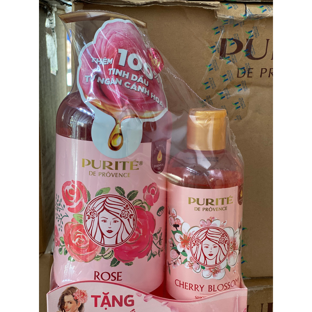Sữa Tắm Giữ Ẩm PURITE PROVENCE 850ml& 500ml