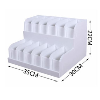 Kệ trưng bày 12 thắt lưng gỗ trắng