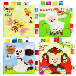 SÁCH VẢI EHON TƯƠNG TÁC 02 CHIỀU CHO BÉ - BAO NGON TOYS