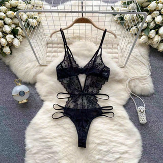 Jumsuit - bodysuit 2 dây chất voan cao cấp jolisexy