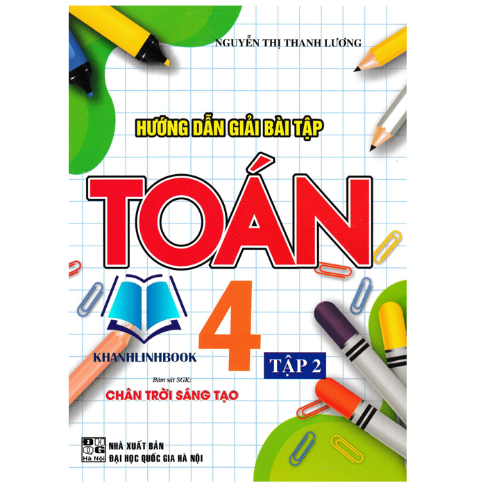 Sách - Combo Hướng Dẫn Giải Bài Tập Toán 4 - Tập 1 + 2