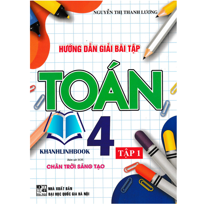 Sách - Combo Hướng Dẫn Giải Bài Tập Toán 4 - Tập 1 + 2