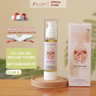 Dầu rửa mặt tẩy trang Pơ Lang làm sạch sâu 2 trong 1 - chai 55ml