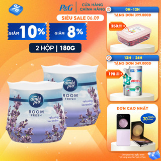 Combo 2 Sáp Thơm Phòng Ambi Pur Nhiều Mùi 180 Gram/Lọ