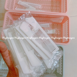 Lược mini trắng bỏ túi (5 cái )