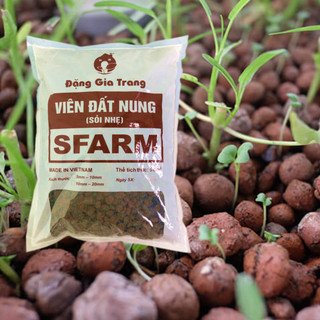 5dm3 Viên đất nung, sỏi nhẹ chuyên trồng sen đá, trồng cây thuỷ canh, lót chậu