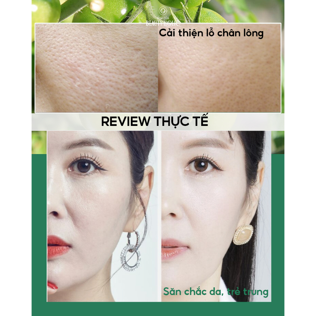 Serum cà chua xanh SUNGBOON EDITOR GREEN TOMATO PORE LIFTING AMPOULE+