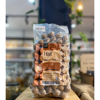 Hạt Macca Nứt Vỏ Size Lớn 1kg x2 – Macadamia Inshell King Size G2Kg, The Nuts Valley 