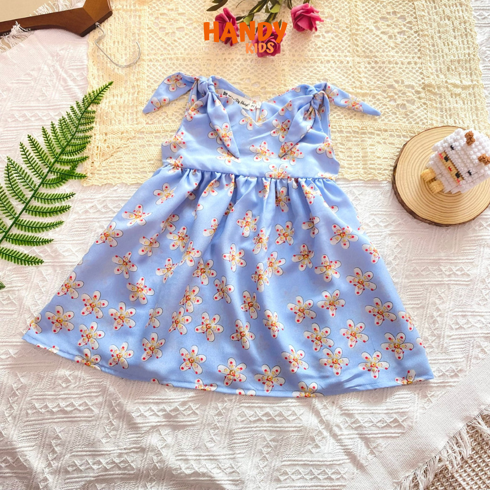 Đầm dễ thương chất cotton mềm mịn tai thỏ