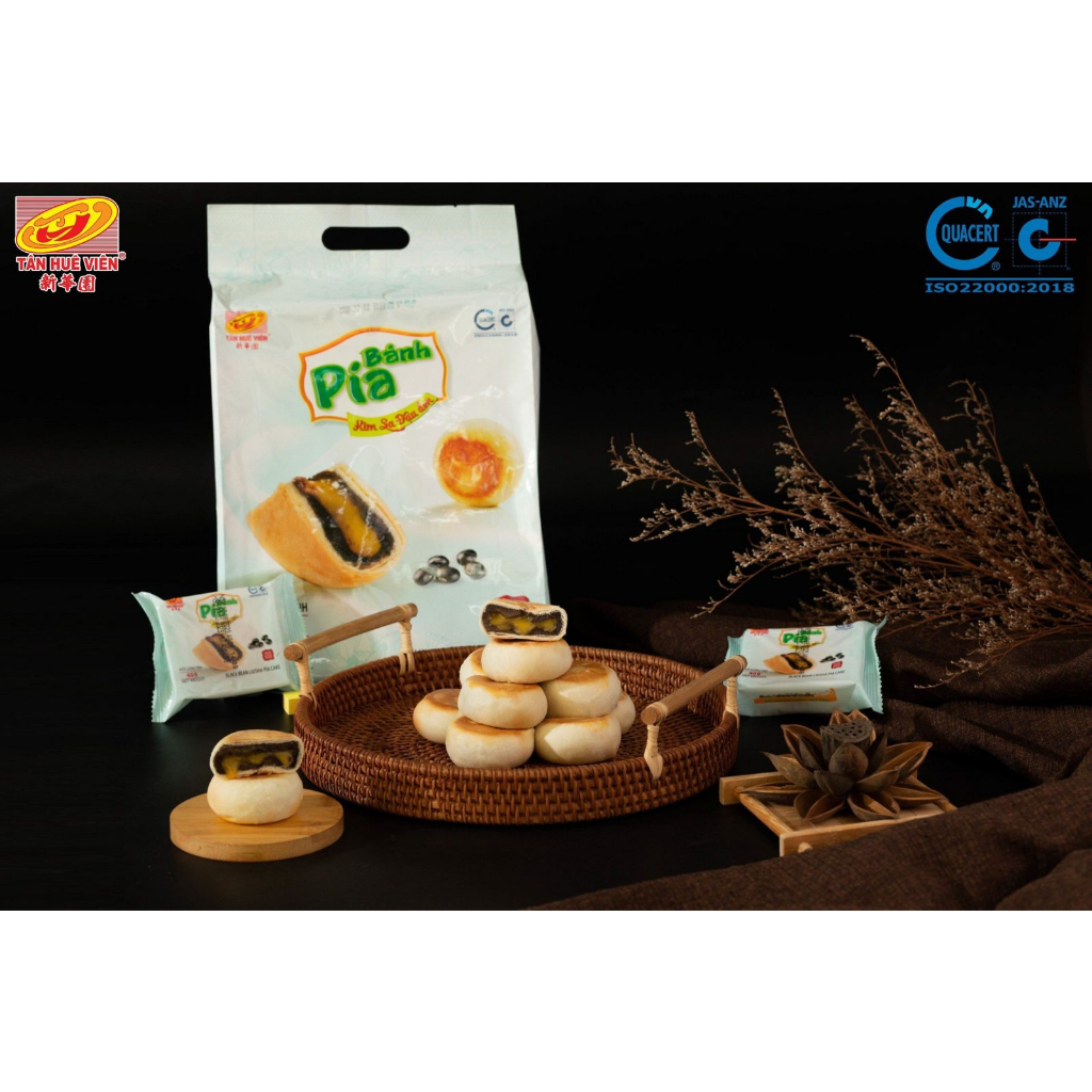 Combo 14 Vị Bánh Pía Mini Kim Sa Tân Huê Viên, Bánh Pía Sóc Trăng