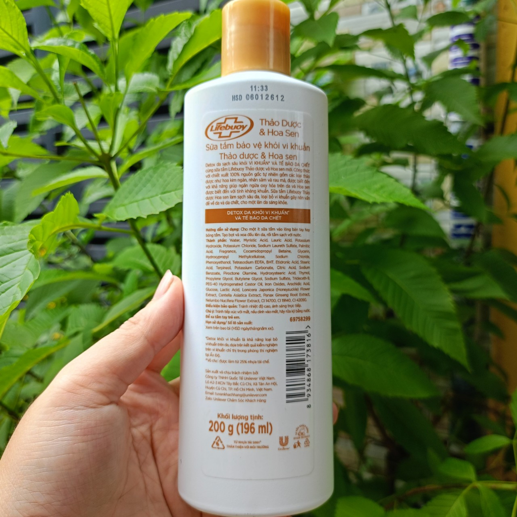 Sữa tắm Lifebuoy