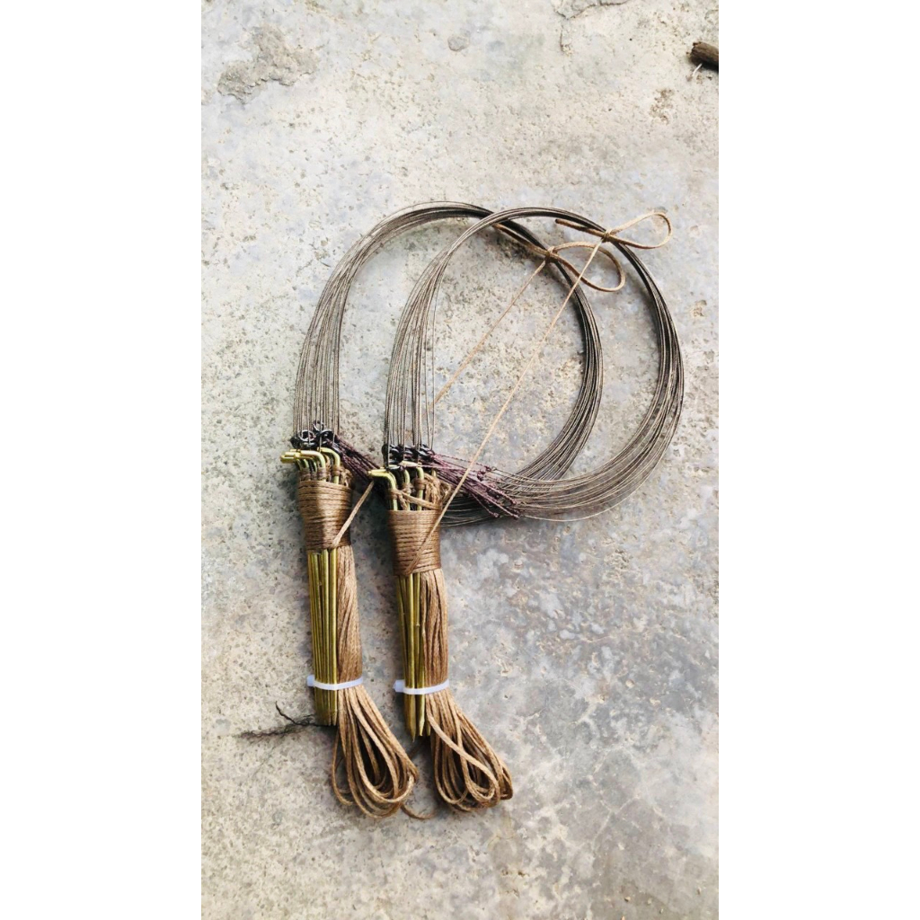 Giò thái bẫy gà rừng chân đồng khuyên đúc