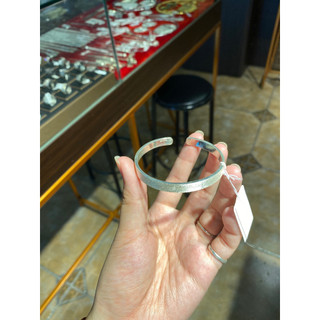 (Bạc ta 99)Vòng xước bản 6mm dày 2mm
