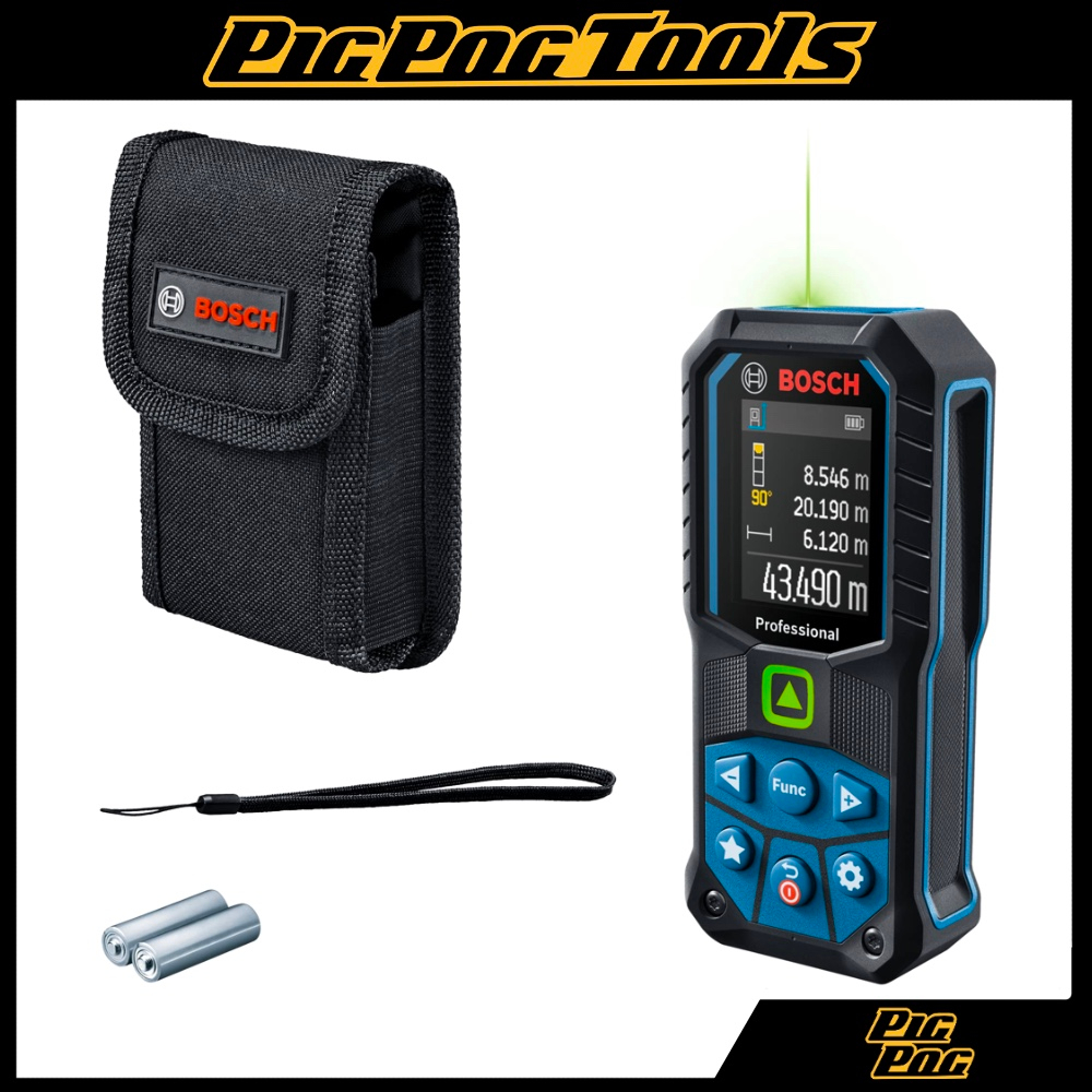 Chính hãng Bosch VN - Máy đo khoảng cách laser tia xanh Bosch GLM 50-23 G