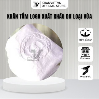 KHĂN TẮM KHÁCH SẠN CÓ LOGO (400g)
