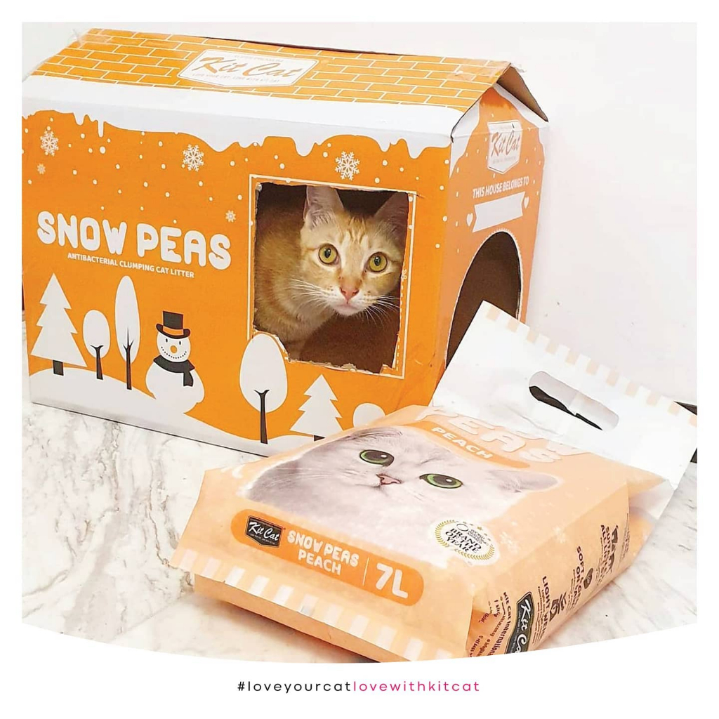 KITCAT SNOW PEAS - CÁT VỆ SINH CAO CẤP CHO MÈO