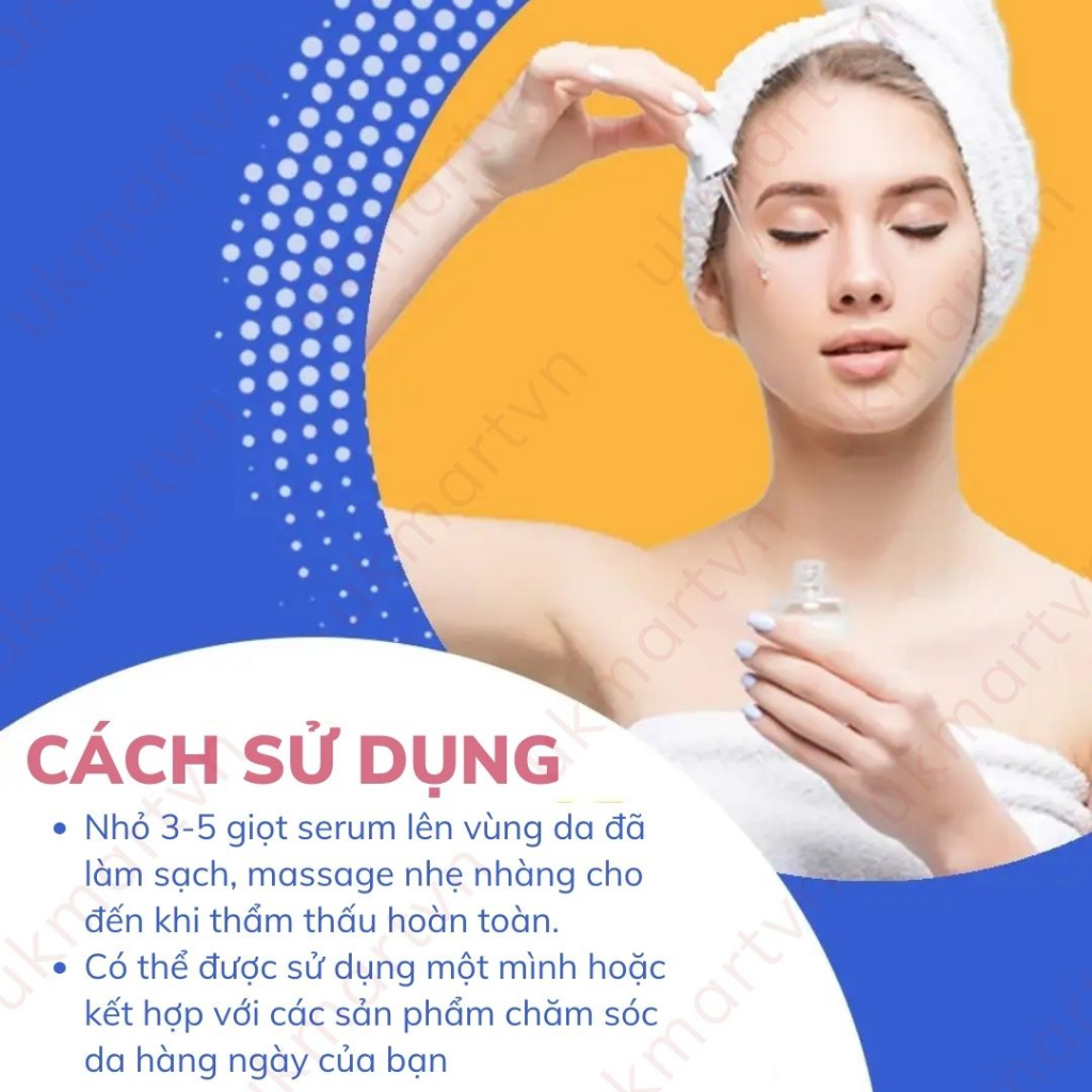 Serum Dưỡng Trắng Da Mặt Beauty Visage White Serum 30ml Mờ Nám Tàn Nhang