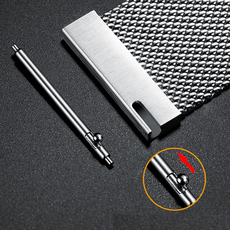 Dây Đồng Hồ Thép Lưới Milan Khóa Nam Châm Đủ size 12mm 14mm 16mm 18mm 20mm 22mm