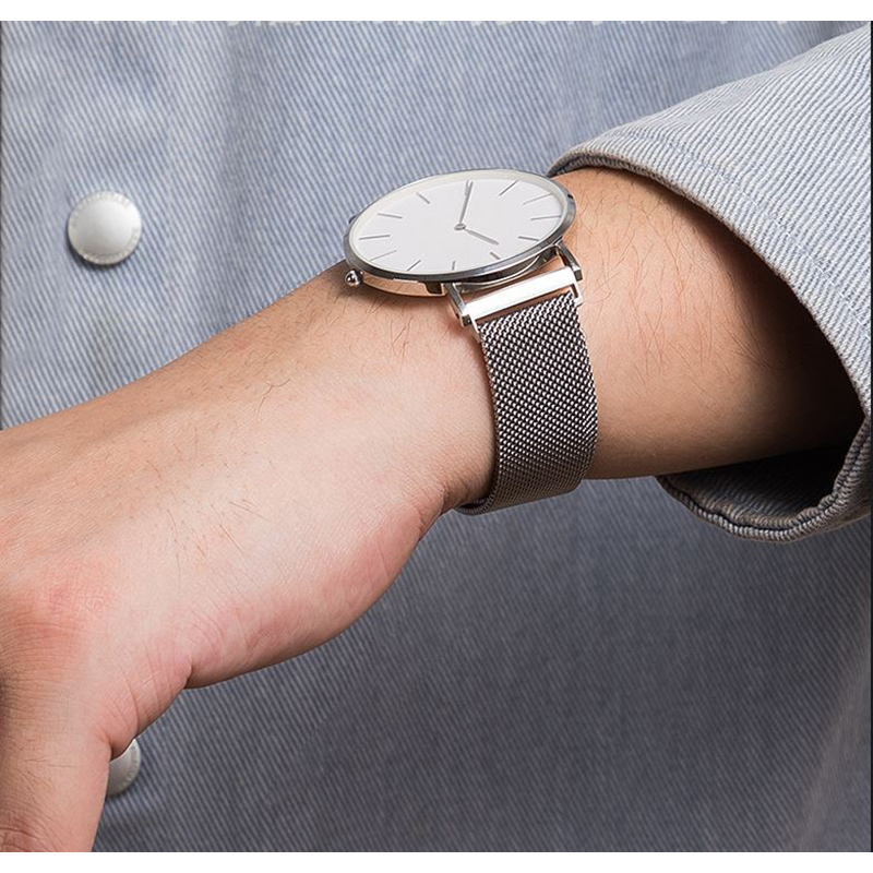 Dây Đồng Hồ Thép Lưới Milan Khóa Nam Châm Đủ size 12mm 14mm 16mm 18mm 20mm 22mm