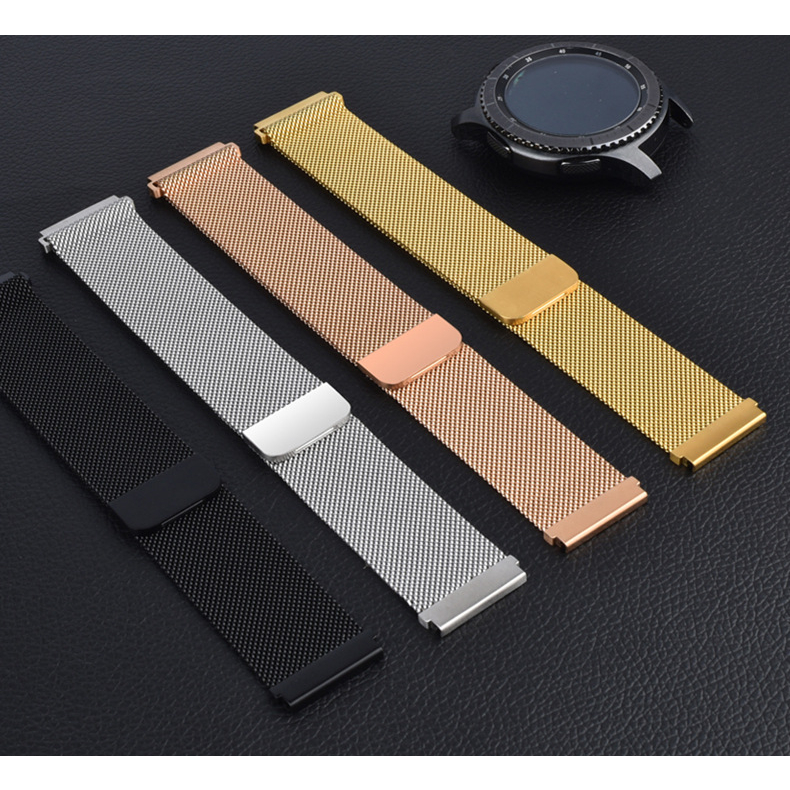 Dây Đồng Hồ Thép Lưới Milan Khóa Nam Châm Đủ size 12mm 14mm 16mm 18mm 20mm 22mm